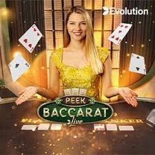 Peek Baccarat casino game by Evolution – featured logo at Monro Casino